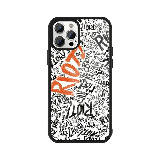 RebelGuard Orange Funky Glass Case