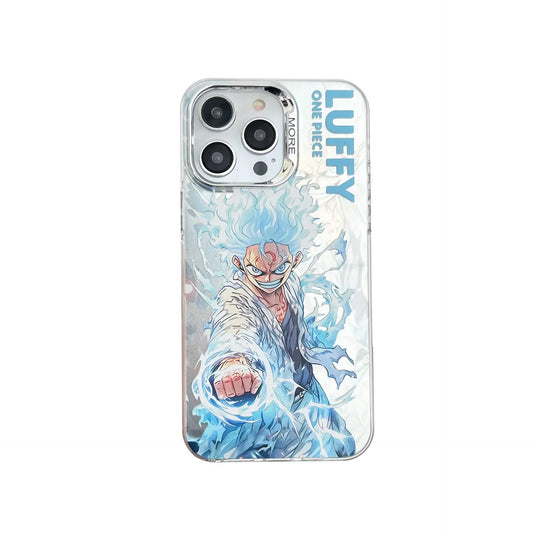 PrismPulse Luffy Electroplated Case