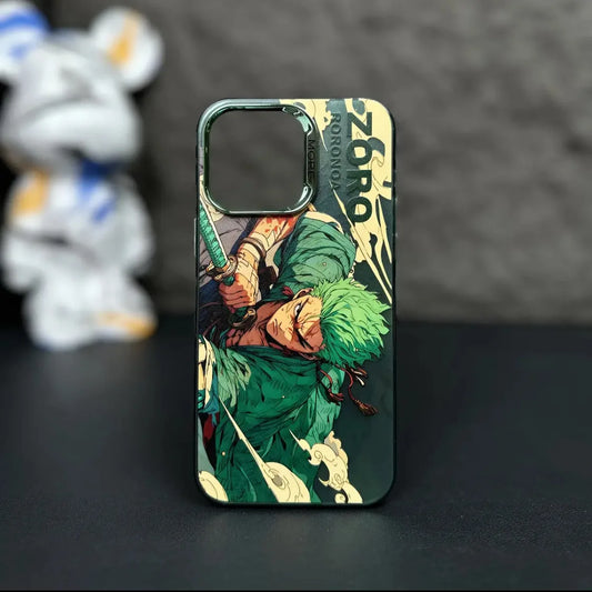 Vibrant Moss Electroplated Zoro Case